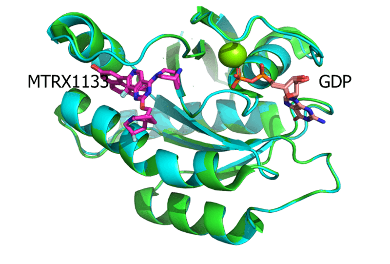 KRAS-G12D-RTX1133-共结晶与MRTX1133（7RPZ，PDB）的结构比较.png